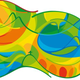 Illustration for article titled The New Branding For Rio 2016 Looks Like a Very Friendly Amoeba